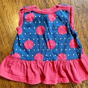 Adorable Navy and Red Dress/Tunic